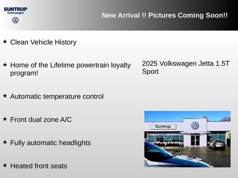 Used 2025 Volkswagen Jetta Sport image 2