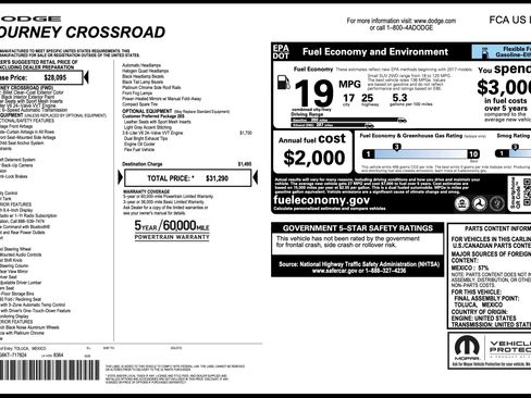Used 2019 Dodge Journey Crossroad image 2