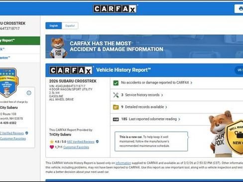 Used 2026 Subaru Crosstrek 2.5i image 11