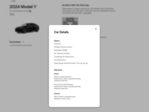 Used 2024 Tesla Model Y Long Range AWD/4WD image 4