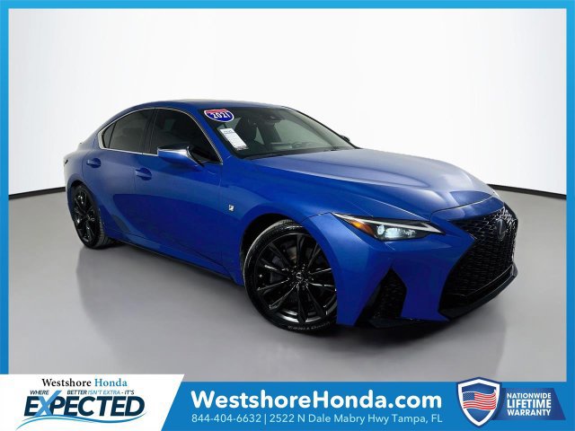 Used 2021 Lexus IS 350 F Sport w/ Accessory Package 2 RWD image 1