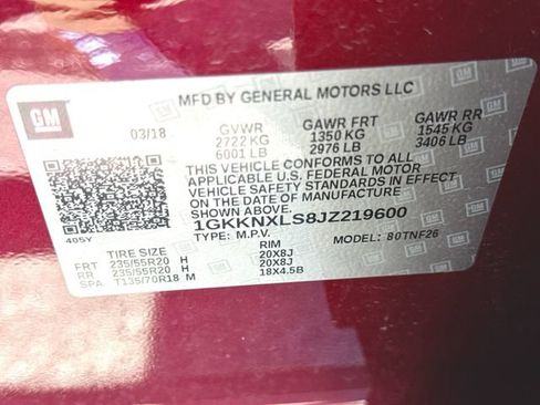 Used 2018 GMC Acadia Denali w/ LPO, Protection Package AWD/4WD image 35