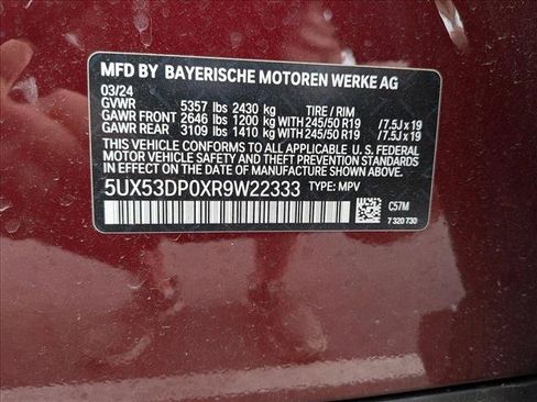 Used 2024 BMW X3 xDrive30i w/ Premium Package AWD/4WD image 15