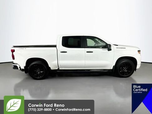 Used 2023 Chevrolet Silverado 1500 Custom w/ LPO, Dark Essentials Package AWD/4WD image 11