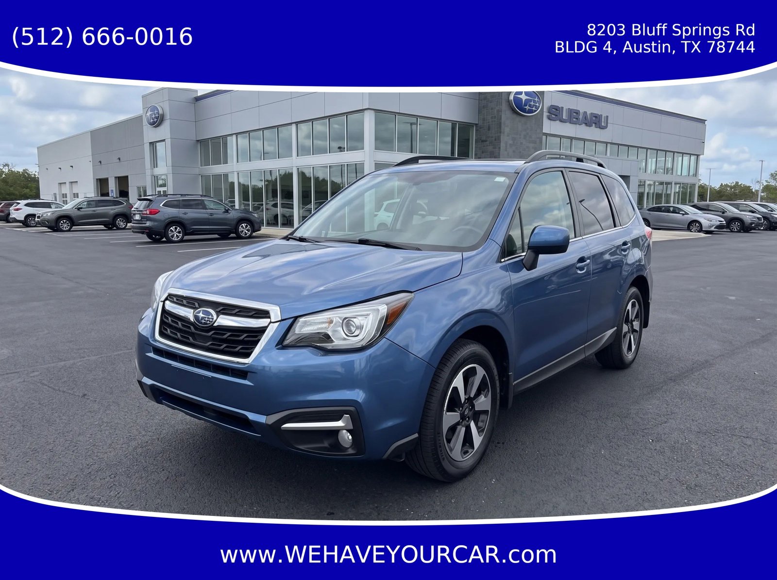 Used 2017 Subaru Forester 2.5i Limited AWD/4WD image 1
