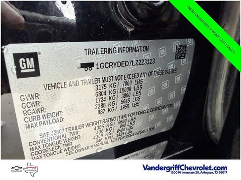 Used 2020 Chevrolet Silverado 1500 LT w/ Trailering Package AWD/4WD image 30