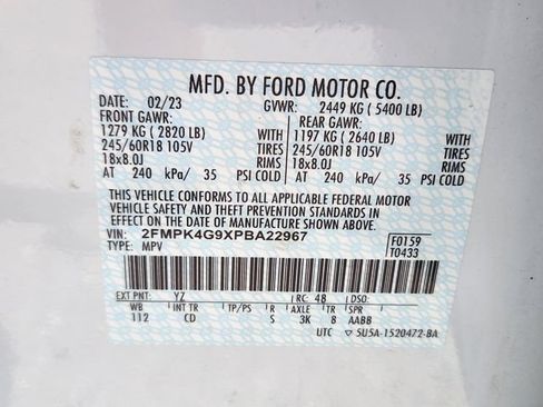 Certified 2023 Ford Edge SE AWD/4WD image 26