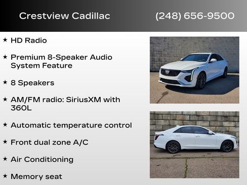 Used 2024 Cadillac CT4 Sport w/ Climate Package image 24