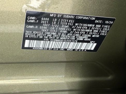 Used 2025 Subaru Ascent Premium AWD/4WD image 47