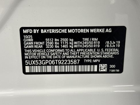 Used 2026 BMW X3 xDrive30i w/ Convenience Package AWD/4WD image 19