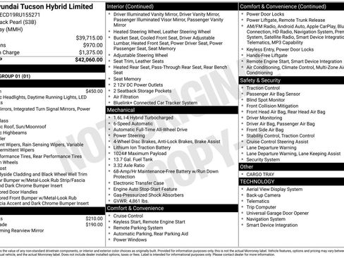 Used 2024 Hyundai Tucson Limited AWD/4WD image 6
