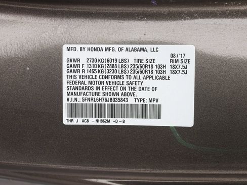 Used 2018 Honda Odyssey EX-L image 37