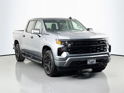 Used 2025 Chevrolet Silverado 1500 Custom w/ Turbomax Blackout Package image 1
