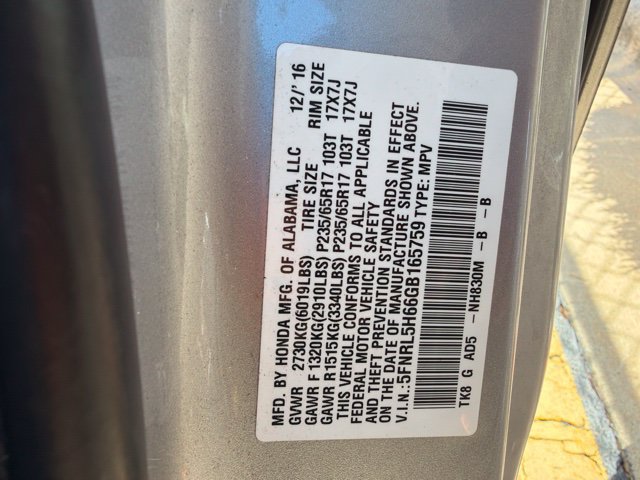 Used 2016 Honda Odyssey EX-L image 12