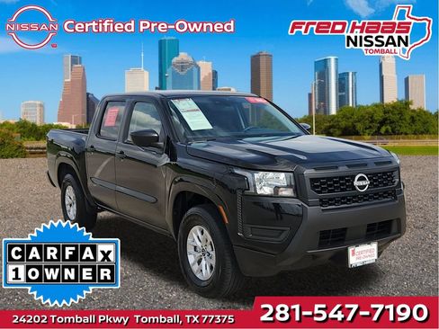 Certified 2025 Nissan Frontier S w/ S Utility Package RWD image 1