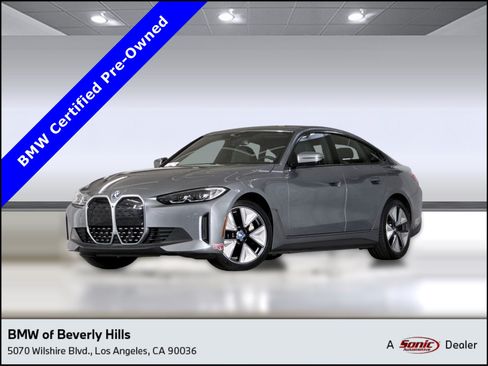Certified 2023 BMW i4 eDrive40 w/ Premium Package RWD image 1