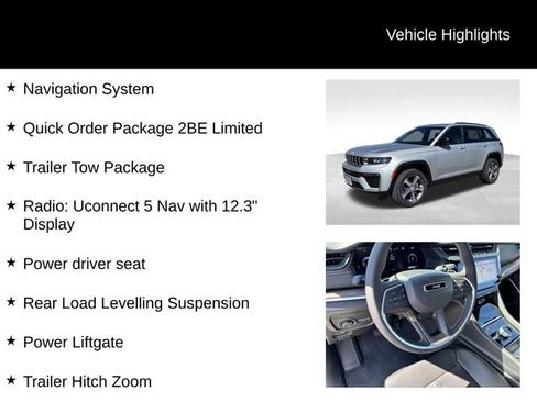 New 2026 Jeep Grand Cherokee Limited w/ Trailer Tow Package image 7