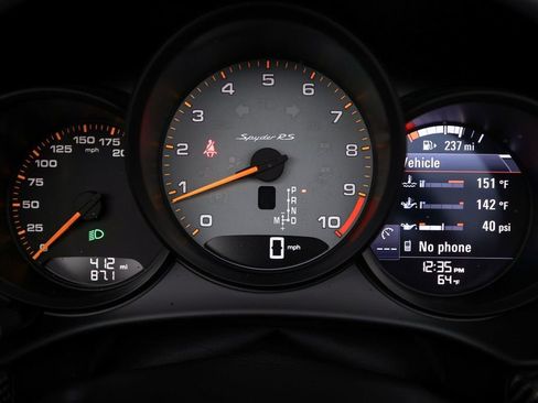 Certified 2025 Porsche 718 Boxster Spyder RS RWD image 18