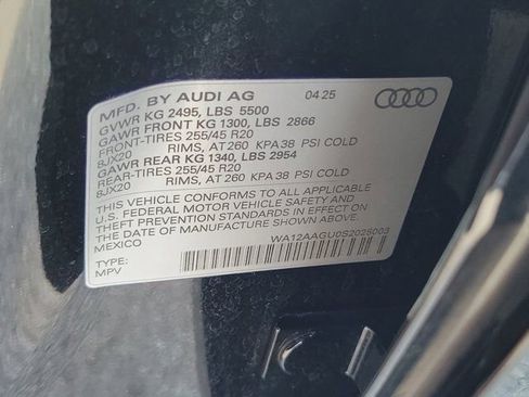 Certified 2025 Audi Q5 Premium w/ Premium Plus AWD/4WD image 30