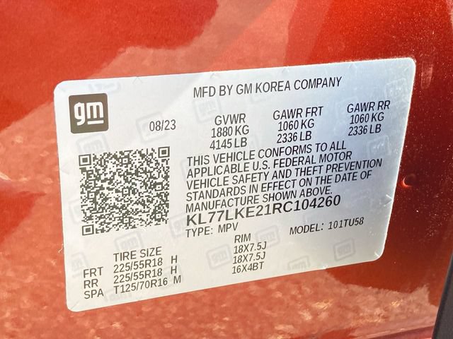 Used 2024 Chevrolet Trax ACTIV w/ Driver Confidence Package FWD image 32