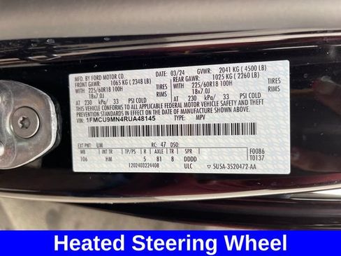 Used 2024 Ford Escape ST-Line w/ Tech Pack #1 AWD/4WD image 25