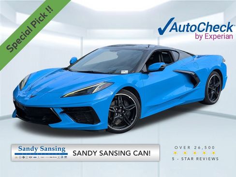 Used 2021 Chevrolet Corvette Stingray Coupe w/ 1LT image 1