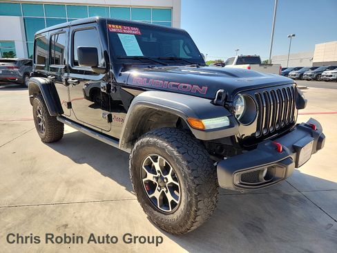 Used 2022 Jeep Wrangler Unlimited Rubicon w/ LED Lighting Group AWD/4WD image 1