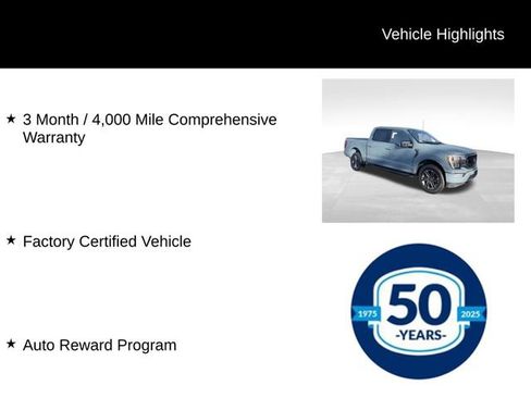 Certified 2023 Ford F150 XLT w/ Equipment Group 302A High image 7