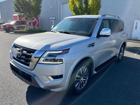 Used 2023 Nissan Armada SL w/ Captain's Chairs Package RWD image 1