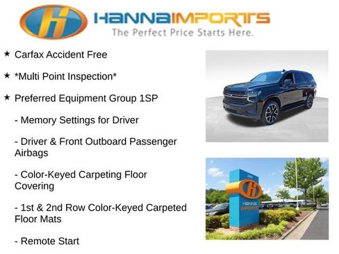 Used 2021 Chevrolet Tahoe RST w/ Rear Media and Nav Package RWD image 8