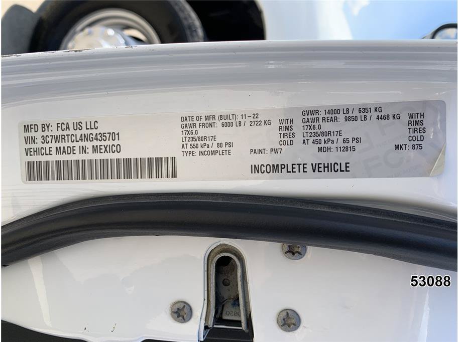 Used 2022 RAM 3500 Tradesman AWD/4WD image 16
