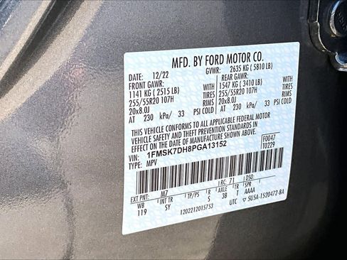 Certified 2023 Ford Explorer XLT w/ Equipment Group 202A RWD image 34