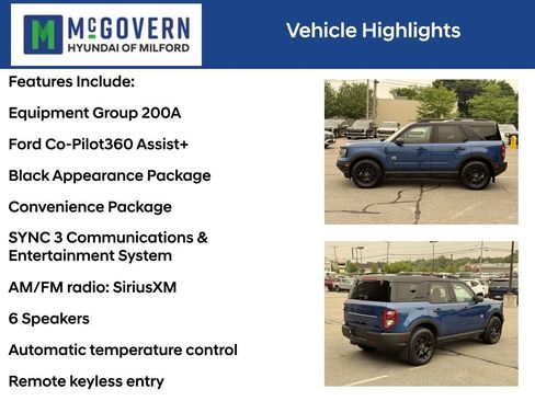 Used 2024 Ford Bronco Sport Big Bend w/ Convenience Package AWD/4WD image 4