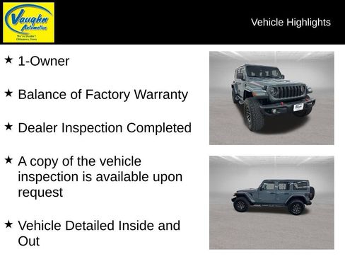 Used 2024 Jeep Wrangler Unlimited Rubicon AWD/4WD image 2