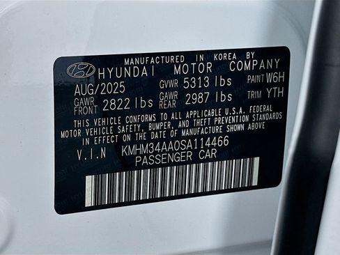 New 2025 Hyundai Ioniq 6 SEL image 24