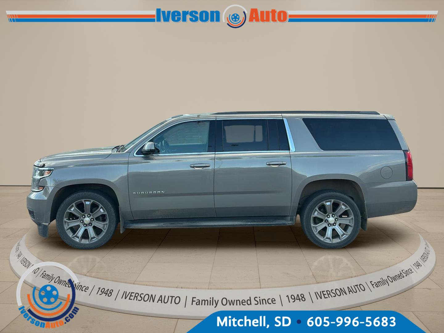 Used 2018 Chevrolet Suburban LS w/ Enhanced Driver Alert Package AWD/4WD image 1