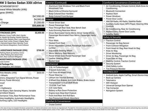 Used 2025 BMW 330i xDrive 330i xDrive w/ Premium Package image 5