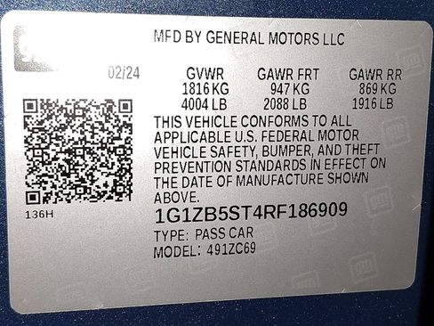Used 2024 Chevrolet Malibu LS FWD image 33