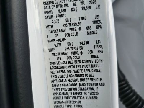 New 2026 Ford F550 4x4 Crew Cab image 41