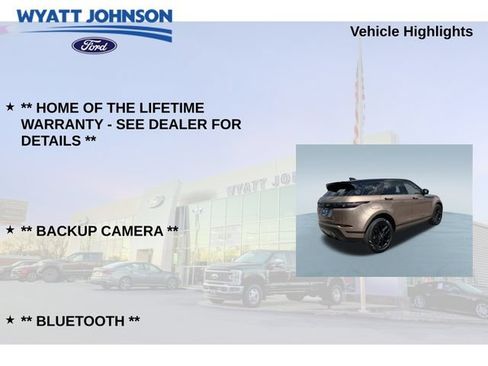 Used 2024 Land Rover Range Rover Evoque S AWD/4WD image 5