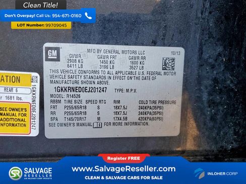 Used 2014 GMC Acadia SLE image 17