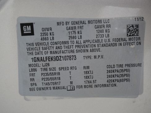 Used 2013 Chevrolet Equinox LTZ FWD image 33