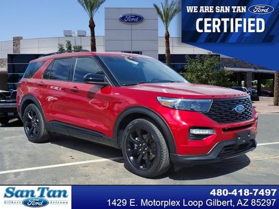 Certified 2022 Ford Explorer ST-Line w/ Class IV Trailer Tow Package
