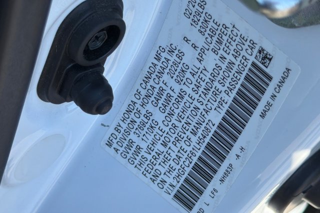 Certified 2020 Honda Civic LX image 33