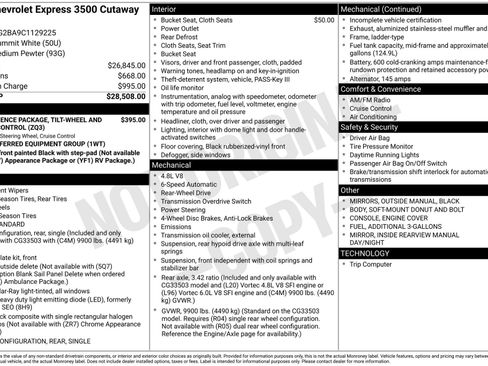 Used 2012 Chevrolet Express 3500 image 3