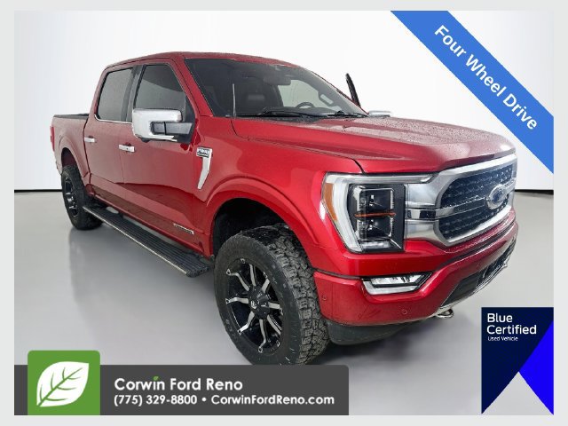 Certified 2021 Ford F150 Platinum w/ Equipment Group 701A High AWD/4WD 360° Tour