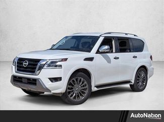 Used 2023 Nissan Armada Platinum w/ Captain's Chairs Package video 1