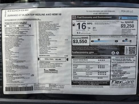 New 2026 Dodge Durango GT AWD/4WD image 3