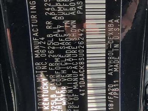 Used 2025 Toyota Camry LE FWD image 25