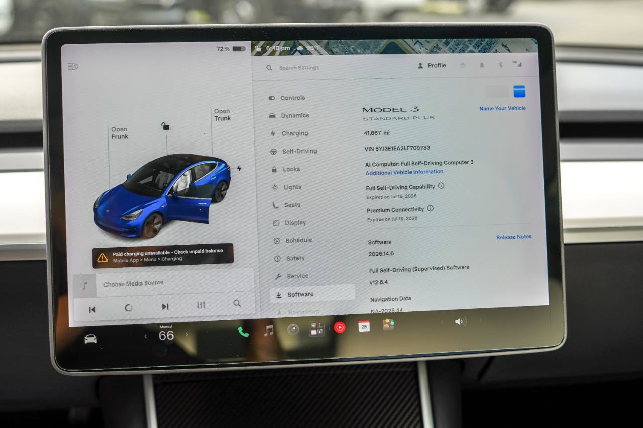 Used 2020 Tesla Model 3 Standard Range Plus RWD image 12